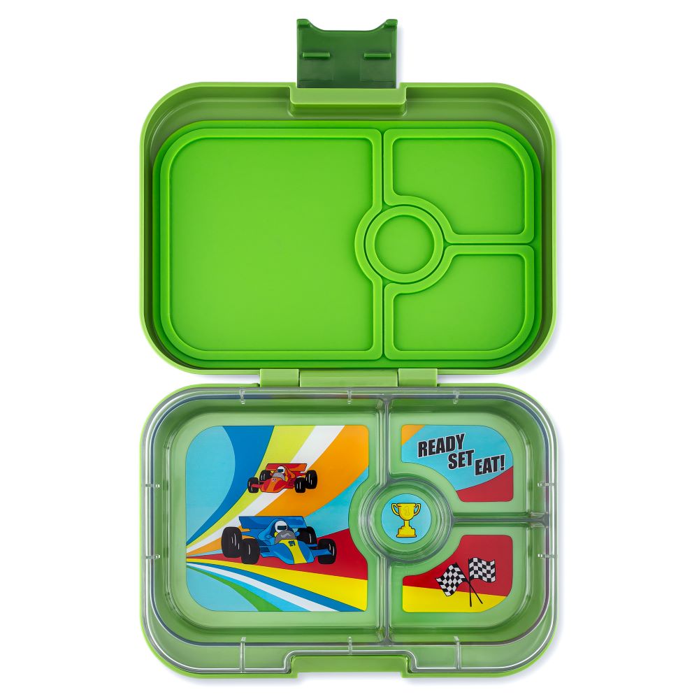 Yumbox 4 Compartment Panino Lunchbox Matcha Green